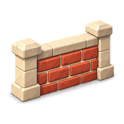 Brick Half Wall