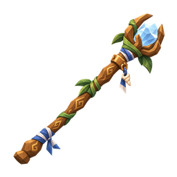 Glyphwood Staff