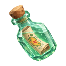 Bottle with a Map