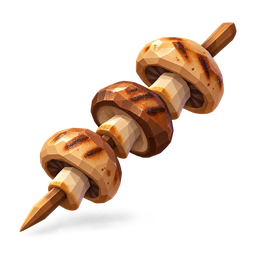 Mushroom Skewer