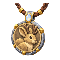 Jackalope Charm