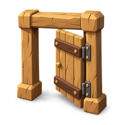 Timber Doorway