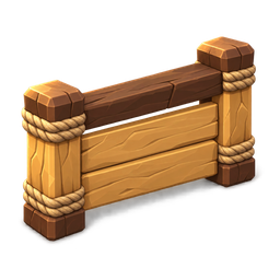 Timber Half Wall