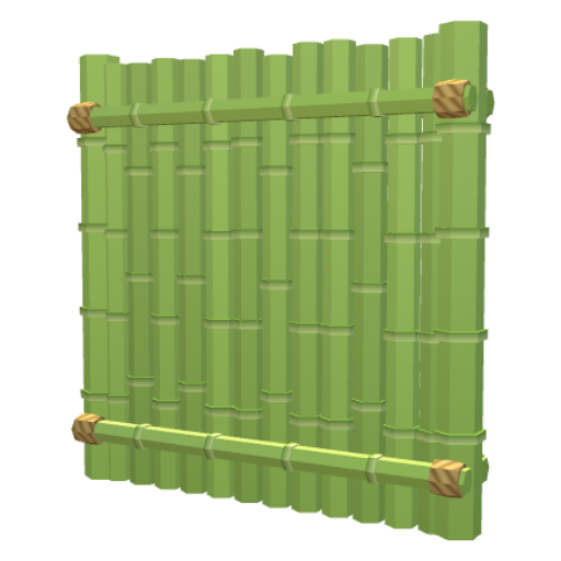 Bamboo Wall, built