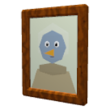 Dr. Fernwhistle the Heron's portrait