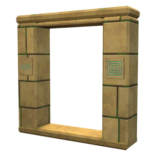Sandstone Doorway, built