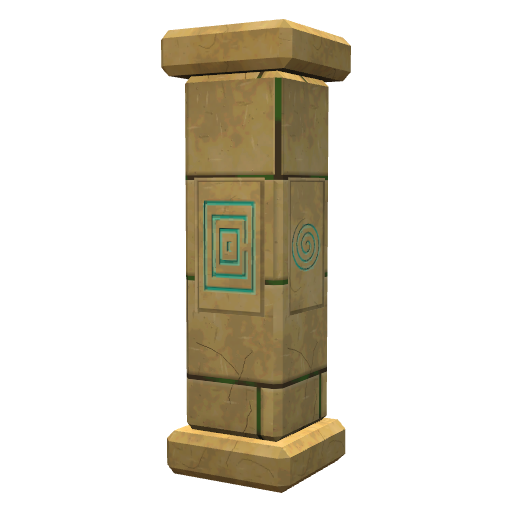 Glyph Pillar, built