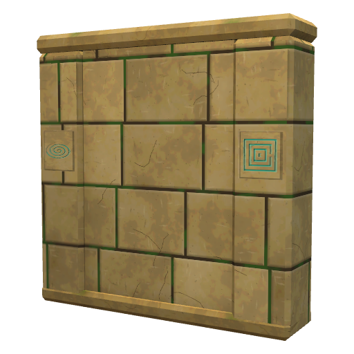 Sandstone Wall, built