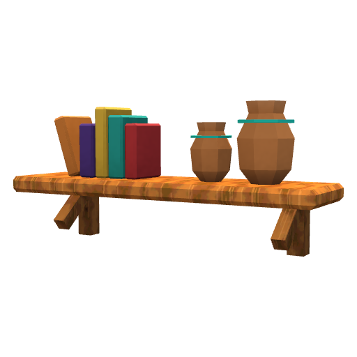 Wall Shelf, built