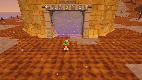 The top of the Dragon Tower, where the seven-headed dragon waits