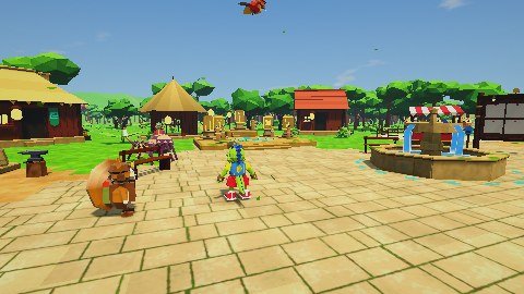 Mira's Class Shrine in the village