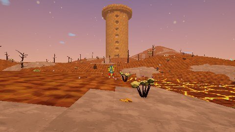 The Dragon Tower on the Dragonfire Isle