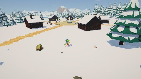 A town in the Frostlands