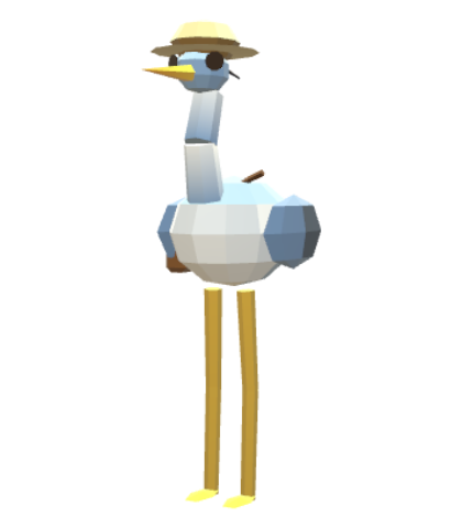 Dr. Fernwhistle the Heron